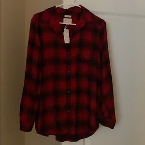 Women’s AE BF fit flannel